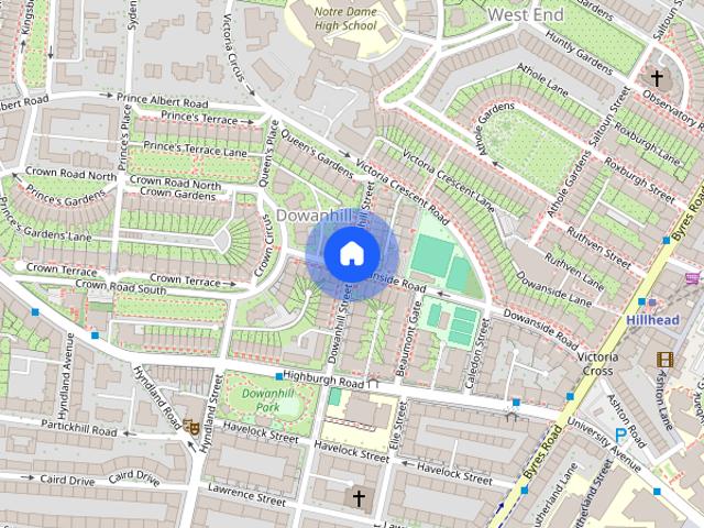 Dowanside Road, Dowanhill, Glasgow, G12