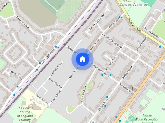 Downs Road, Walmer