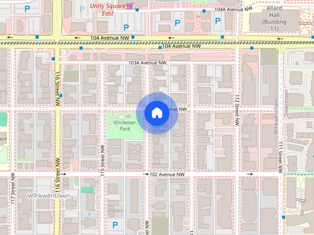Downtown Edmonton 1 Bed 1 Bath Apartment with Parking NOW FOR RENT!