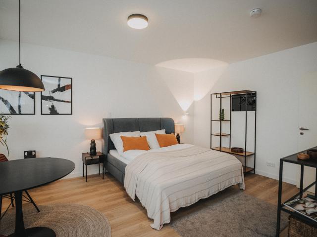 DOWNTOWN | Luxury apartment at Oldenburg harbor | Luxury bathroom | 5 minutes walk to the city center!