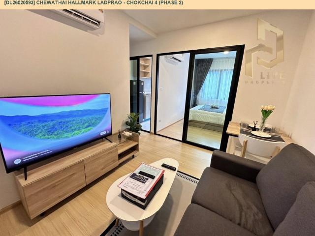 DL26020 ขายคอนโด ชีวาทัย ฮอลล์มาร์ค ลาดพร้าว โชคชัย 4 เฟส 2.Chewathai Hallmark Ladprao Chokchai 4 Phase 2 ใกล้ พร้อมเข้าอยู่ โทรด่วน 0614453 LineID @162cjixi