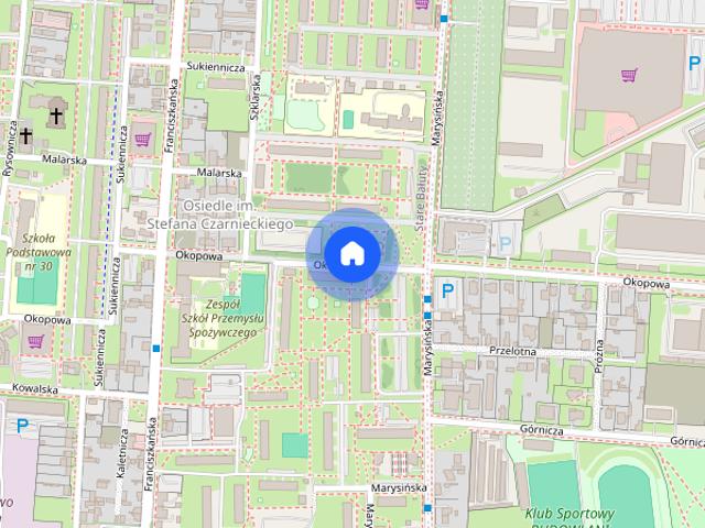 Dla studenta 2 pokoje, taras 34 m2, garaż, ASP, UŁ, zamknięte osiedle