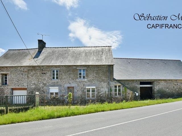 Dpt 35, à vendre ensemble immobilier à rénover Baie du Mont Saint Michel Saint Georges de Gréhaigne