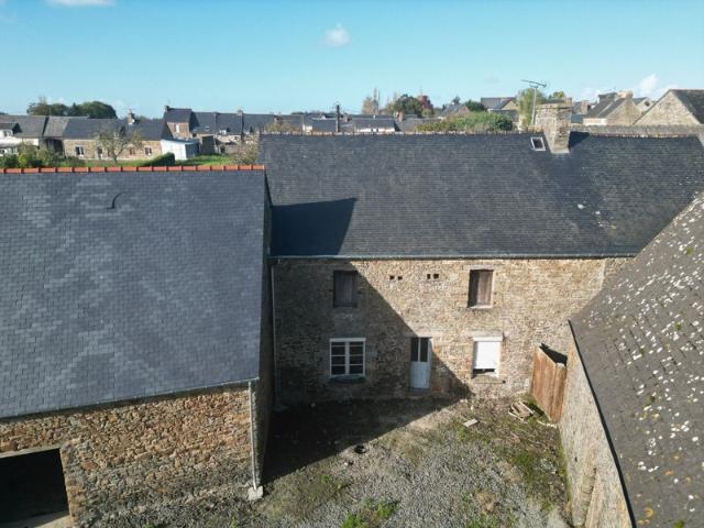 Dpt 35, à vendre maison à rénover Baie du Mont Saint Michel Saint Georges de Gréhaigne