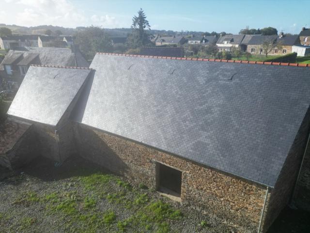 Dpt 35, à vendre propriété à rénover Baie du Mont Saint Michel Saint Georges de Gréhaigne