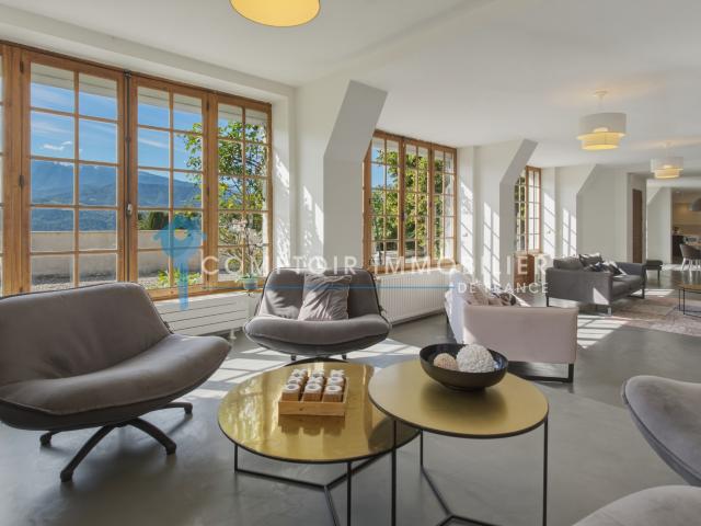Dpt 38 A VENDRE Bien d’ exception Meylan Vue panoramique sur Belledonne