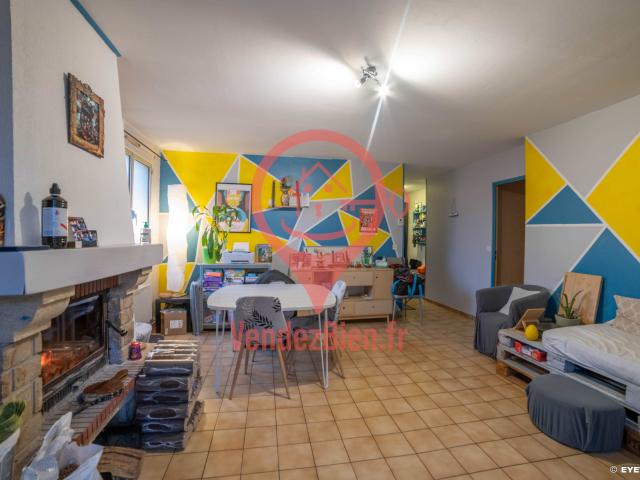 dpt cher 18, à vendre BRECY, Maison 3 chambres de 90 m2, terrain de 882 m2