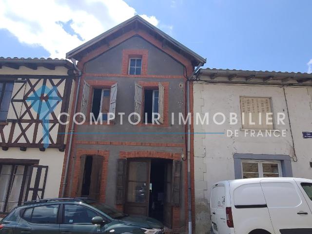 Dpt Haute Garonne31 A vendre Puymaurin 31230 Maison de village avec jardin et abri