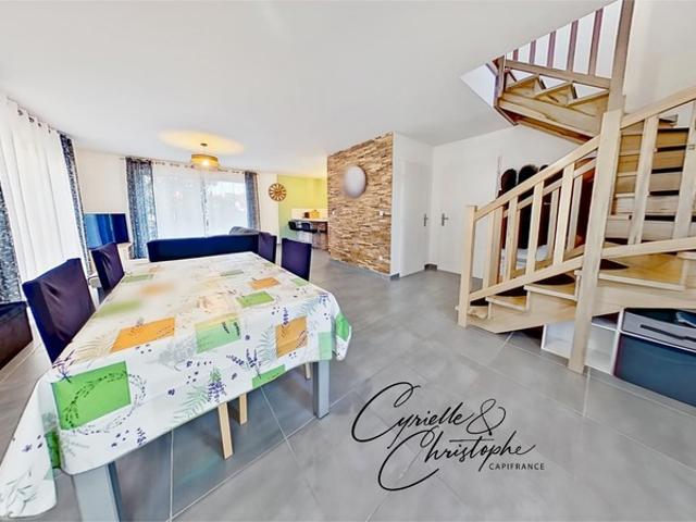 Dpt Hérault 34, à vendre à SAINT ANDRE DE SANGONIS, villa moderne T5 de 104m² sur 501m² de terrain avec terrasse carrelée et piscine