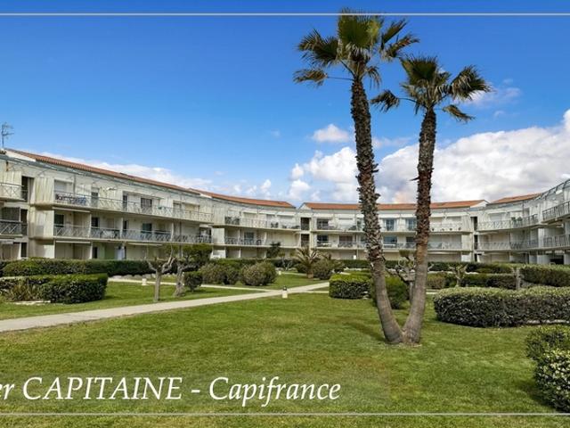 Dpt Hérault 34, à vendre FRONTIGNAN PLAGE appartement T3 de 51 m² Plain pied Front de mer