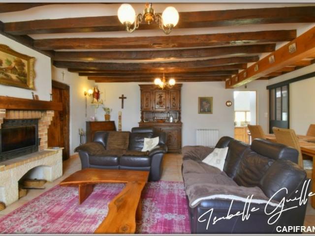 Dpt Indre 36 Maison 4 chambres + grange / sans voisins / Vie de plain pieds / Aucun travaux / Calme absolu à 10 min de La Châtre
