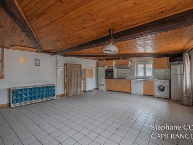 Dpt Isère 38, à vendre TULLINS appartement T4 de 90 m² + combles