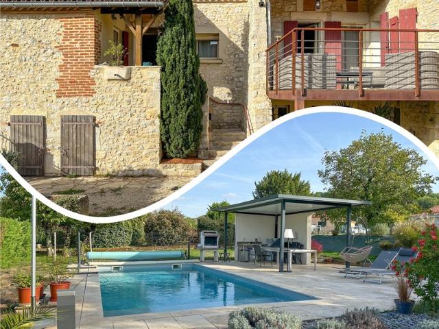 Dpt Lot et Garonne 47, à vendre MONTAYRAL propriete P7 de 125 m² Terrain de 1 106 m²