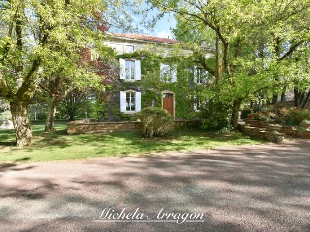 Dpt Lot et Garonne 47, à vendre PINEL HAUTERIVE propriete P6 de 240 m² Terrain de 21 912,00 m²