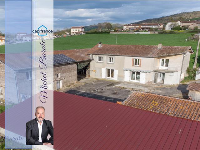 Dpt Rhône 69, à vendre AVEIZE, Ferme, 4 chambres et nombreuses dépendances
