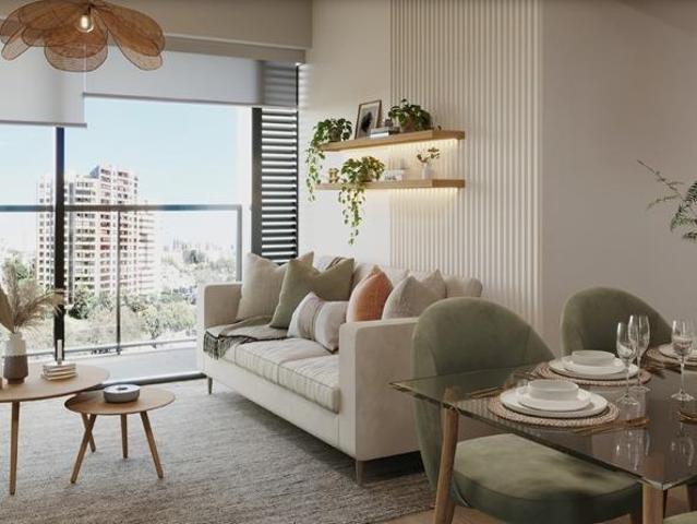 Dpto de 1 dormitorio vista externa a pasos del Centro financiero San Isidro
