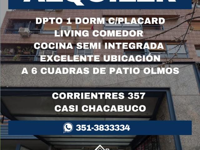 DPTO EN ALQUILER B° CENTRO
