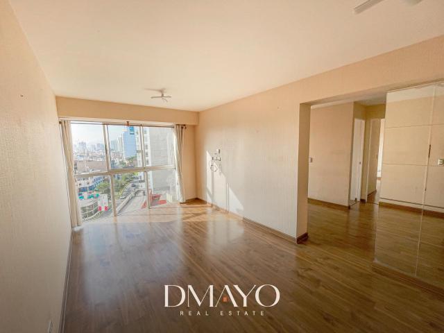 Dpto en alquiler con VISTA EXTERNA de 72mt2, 2 dormitorios y cochera