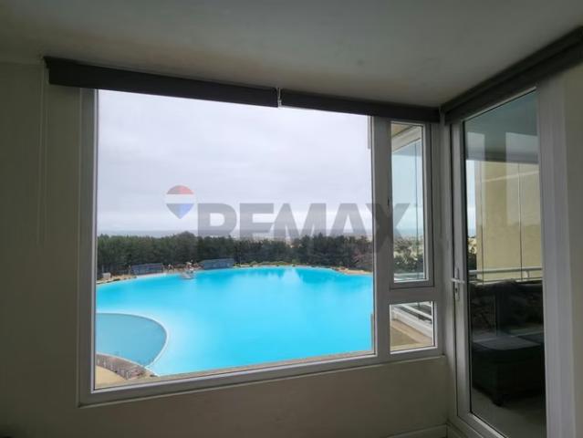 Dpto vista al mar y laguna, las cruces – amoblado | 2 dormitorios por 3550.00 en El Tabo