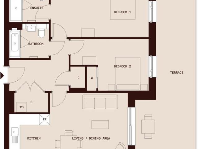 Draycote House, Caversham Road, London NW9, 2 bed flat to rent, £2,590 pcm | PrimeLocation