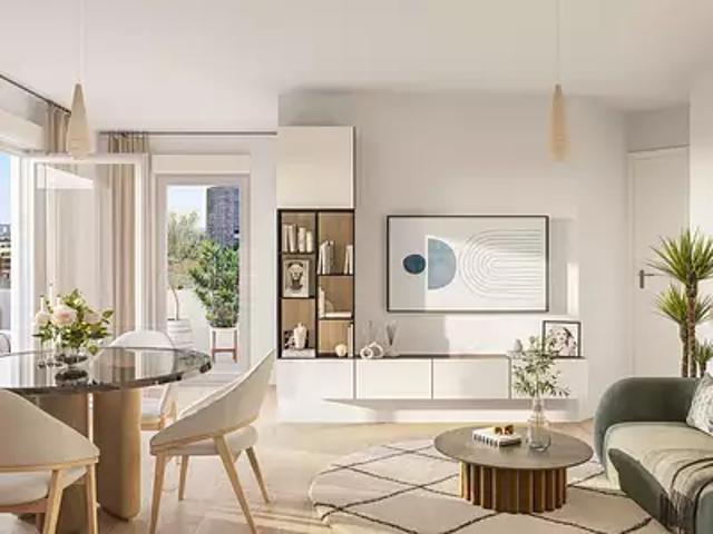 Drancy 93700 Programme neuf appartement neuf à vendre t3 LMNP TVA 5,5%