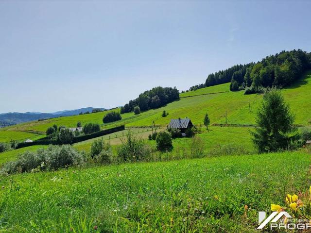 Drewniany dom z historią kolejki narciarskiej, widoki na Bieszczady polecam