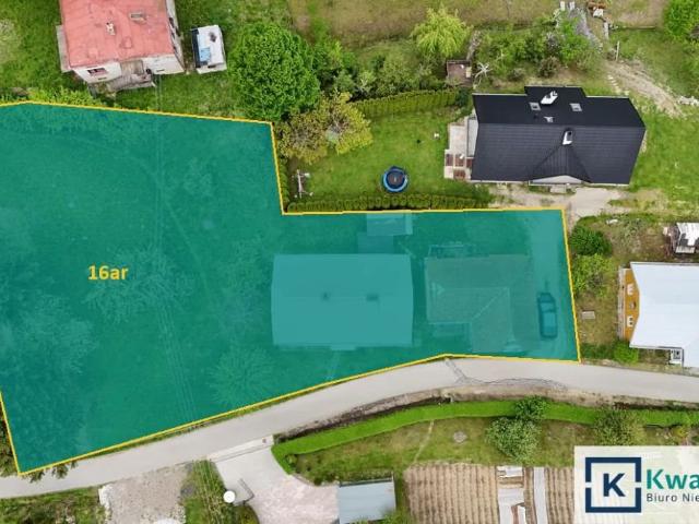 Urokliwy dom z potencjałem, 80 m², działka 16 arów