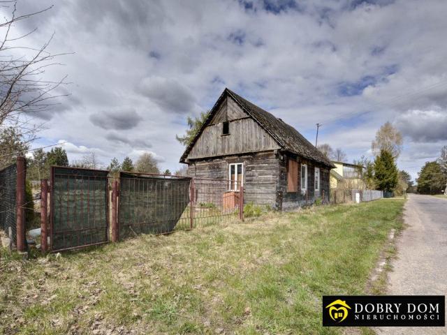 Drewniany dom 48 m² w Dalnym Lesie blisko jeziora