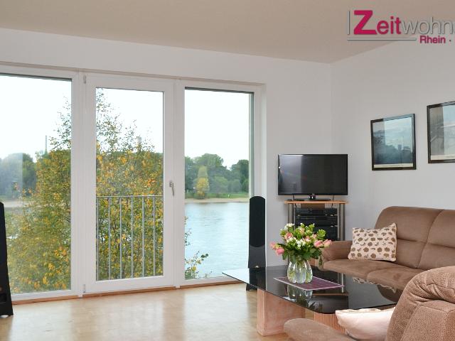 Dreamlike view Modern Apartment directly at the Rhine – euhabitat