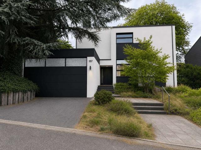 Drei Generationen. Ein besonderes Zuhause. Bauhaus Villa auf 1.575 m² Privatgrundstück