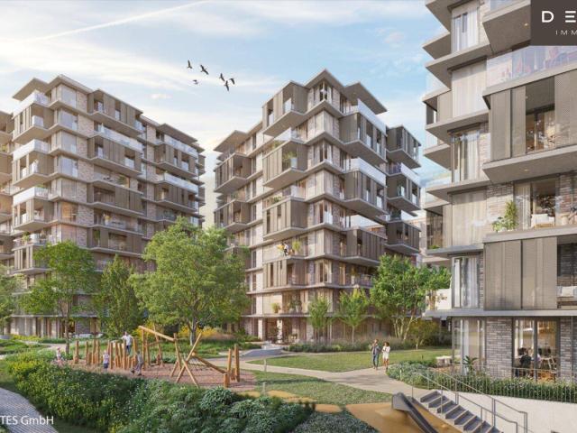 DREI ZIMMER + VILLAGE IM DRITTEN + BAUFELD 13 + ERSTBEZUG + EIGENTUMSWOHNUNGEN + STADTQUARTIER IM DRITTEN