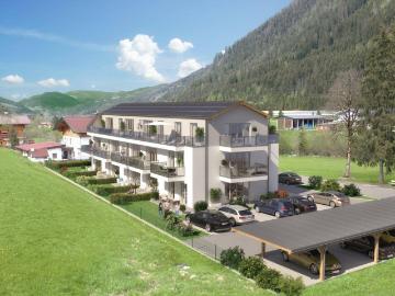Drei Zimmer Eigentumswohnung mit zwei Balkonen Wohnen inmitten der Salzburger Sportwelt!