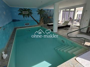 Dreifamilienhaus Bj 2020, Angebot EG Wohnung mit Indoorpool und Garten in Bad Mergentheim