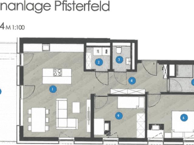 Dreizimmerwohnung Top 1.4 in Fügen WA Pfisterfeld