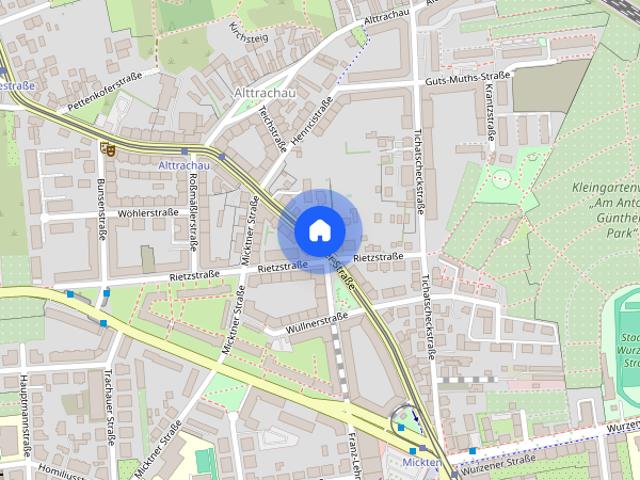 DRESDEN MICKTEN+ Gut geschnittene Familienwohnung mit Balkon in zentraler Lage!