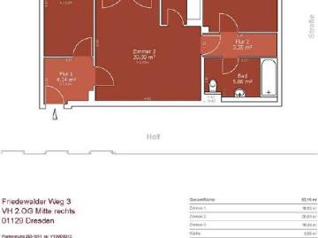 Apartment for rent in Pieschen-Nord - Balkon