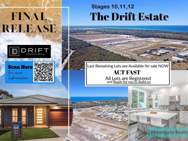 Drift Estate Stages 10, 11 & 12 now registered