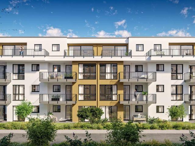 Drinnen und draußen genießen: Elegante 3 Zimmer Wohnung mit Gäste WC, HWR und sonniger Terrasse