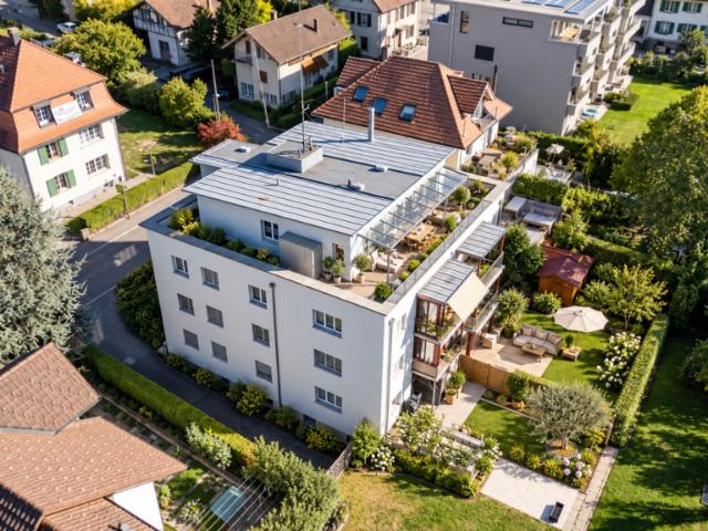 Drinnen wohnen, draussen leben: EG Wohnung mit privatem Gartenanteil