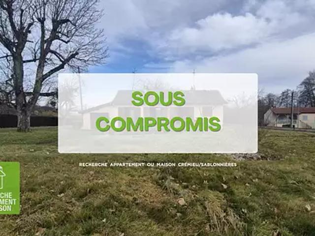 Druillat 01160 Achat / Vente maison 4 pièces t4 au dernier étage terrasse