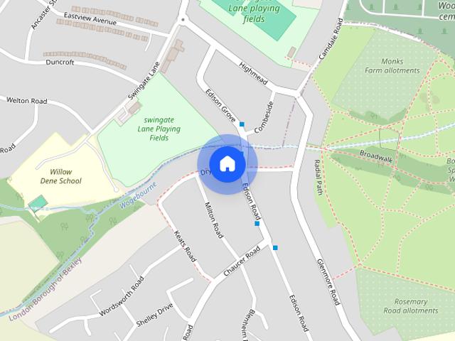 Dryden Road, Welling