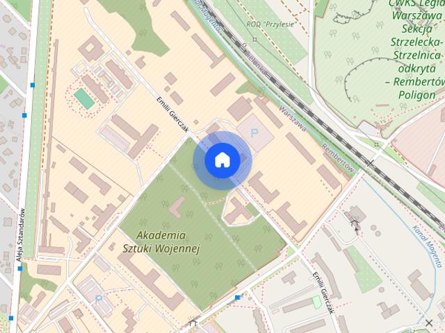 Dwa oddzielne pokoje w cichej dzielnicy