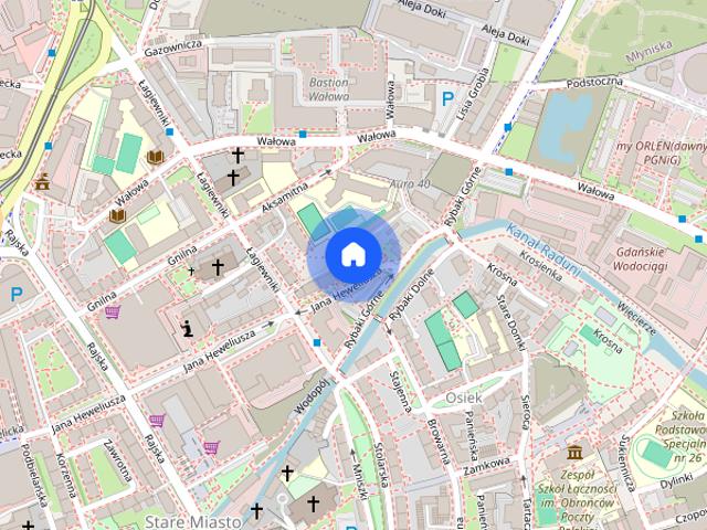 Dwa osobne pokoje w centrum Gdańska