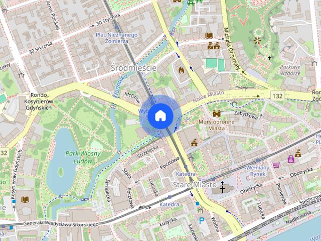 Dwa poziomy w Centrum Gorzowa