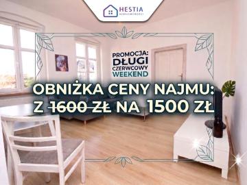 Mieszkanie 39,25 m² z kuchnią z oknem na wynajem ul. Czarnieckiego, Stargard