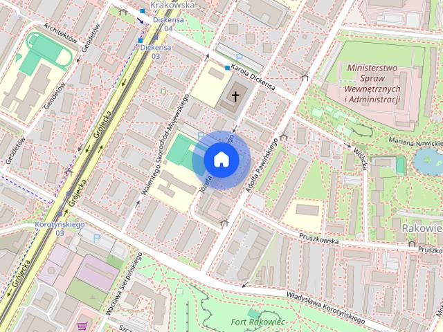 Dwa pokoje blisko WUM. Two room flat. 10min. by walk from WUM