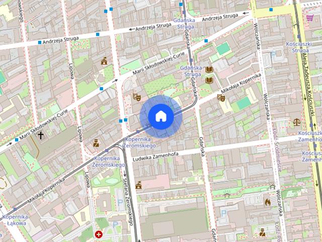 Dwa pokoje, ul. Kopernika, Tobaco, 53 m2