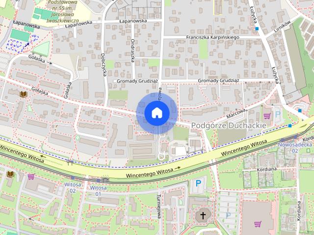 Dwa pokoje z oddzielną kuchnią, Kurdwanów ulica Turniejowa