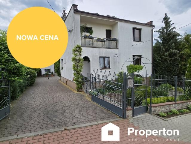 Dwupiętrowy dom 140 m² z piwnicą i 6 pokojami