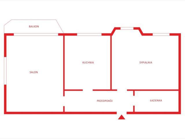 Dwupokojowe 51,4 m² w Osowej, balkon, piwnica polecam!